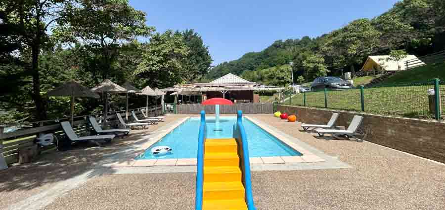 pataugeoire camping isere